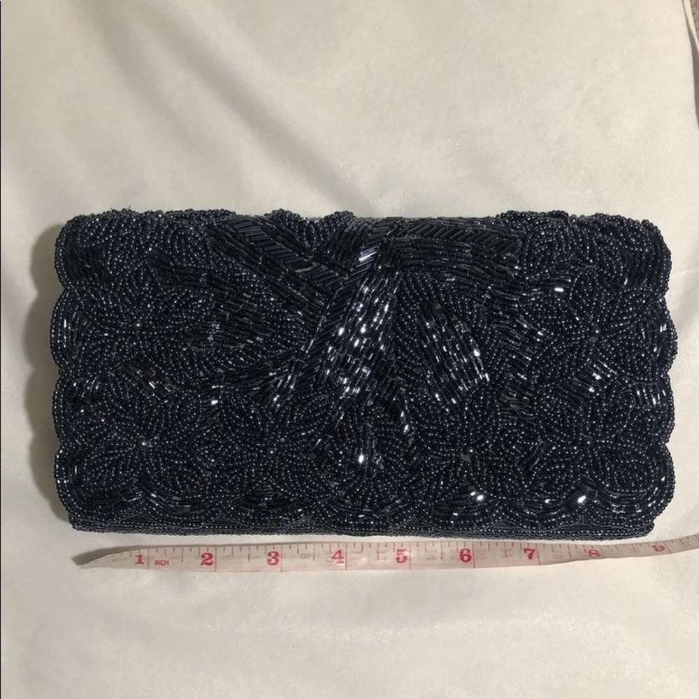 New beaded crossbody clutch
